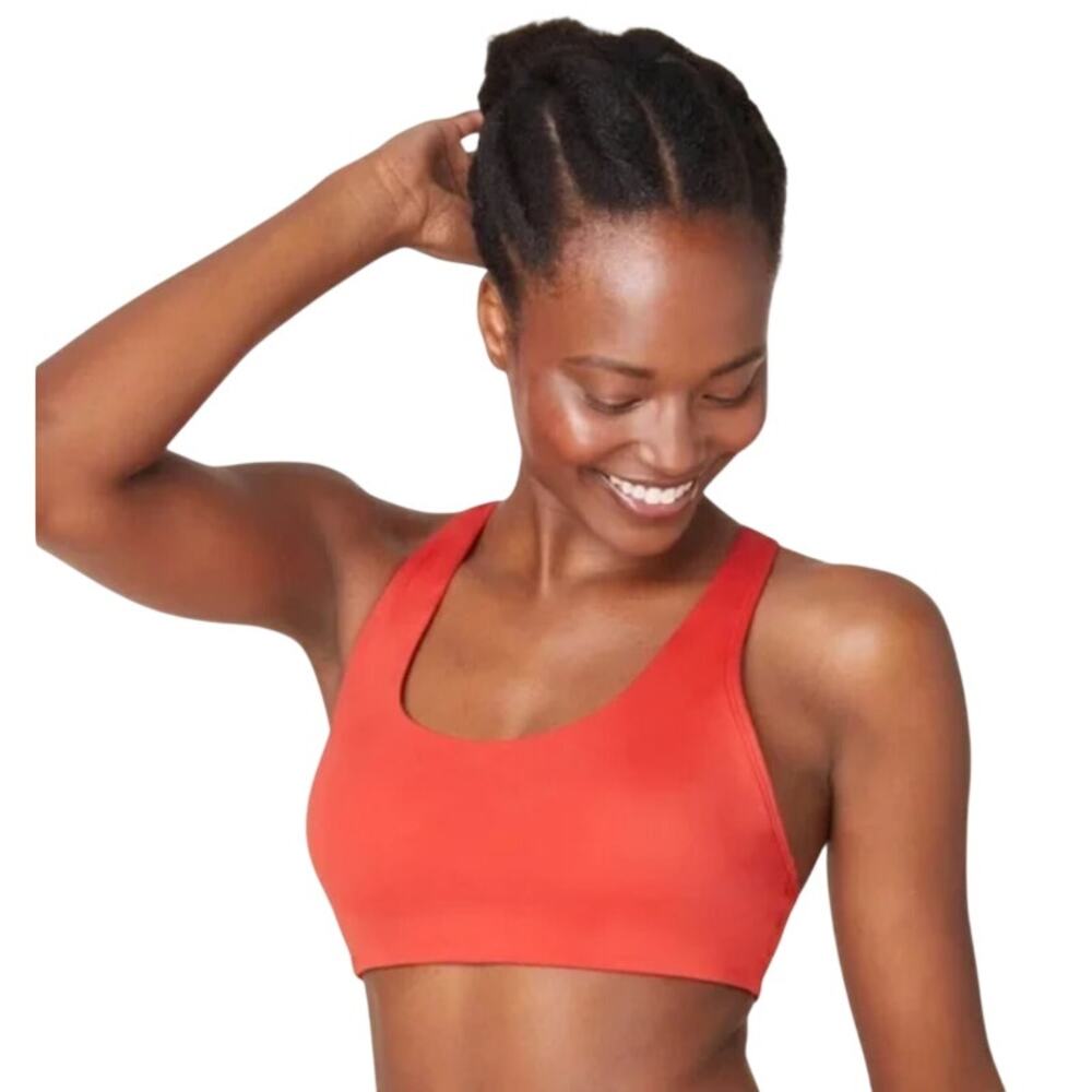 Andie Swim Bikini Top The Caledonia Red Size: XS
